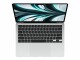Apple MacBook Air 13-inch, Silver, M2 chip 8-core CPU