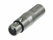 Neutrik - Audio-Adapter - 3 PIN XLR (M) -
