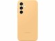 Samsung Back Cover Silicone Galaxy S23 FE Apricot, Fallsicher