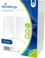 MEDIARANG DVD Hüllen, transp, 5er Pack BOX30-T 