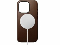 Nomad Back Cover Modern Leather iPhone 15 Pro Braun