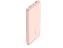 BELKIN POWERBANK 10.000 MAH 12W INKL. USB-A/USB-C KABEL 15CM ROSA