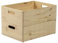 Holz Zollhaus Stapelbox, Natur, Materialtyp: Holz, Material: Holz
