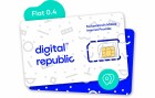 Digital Republic SIM-Karte Unlimitiert Internet für 30 Tage - Low