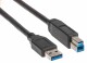 LINK2GO   USB 3.0 Cable A-B - US3213FBB male/male, 1.0m