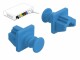 DeLock Blindstecker RJ45 10 Stück, blau