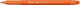 CARAN D'A Fasermalstift Fibralo - 185.050   rot/orange