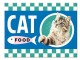Nostalgic Art Haftmagnet Cat Food 1 Stück, Blau/Weiss, Detailfarbe