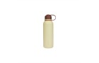 OYOY Trinkflasche Pullo Butter/Nutmeg, Stainless Steel, PP, 520