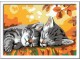 Ravensburger Malset CreArt: Autumn Kitties, Altersempfehlung ab: 9