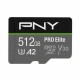PNY micro-SDXC Pro Elite 512GB PSDUX512U UHS-I U3 A2