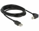 DeLock USB2.0 Kabel, A - B, 3m, SW, gew.