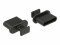 Bild 3 DeLock Blindstecker/Staubschutz USB-C 10 Stück Schwarz mit