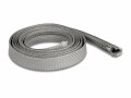 DeLock Kabelschlauch 2 m x 20 mm Grau, Detailfarbe