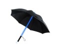 FTM Regenschirm mit LED Licht, Schwarz, Schirmtyp: Langschirm