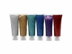 Eulenspiegel Schminkfarbe Glitzer 6 x 18 ml, Set: Ja