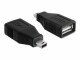 DeLock USB 2.0 Adapter USB-A Buchse - USB-MiniB Stecker