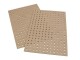 Creativ Company Lochplatte MDF FSC 12 Stück, Detailfarbe: Beige