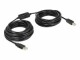 DeLock USB2.0 Kabel A-B 11m schwarz, aktiv verstärkt,