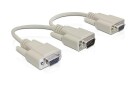 DeLock 2-Port Signalsplitter VGA ? VGA, grau, Anzahl Ports