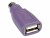 Bild 3 PS/2-USB Tastatur-Adapter, Violett