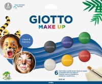 GIOTTO Schminkfarben Make-Up F476300 Basic Colours 5ml 6