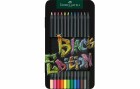 Faber-Castell Farbstifte Black Edition 12 Stück, Verpackungseinheit