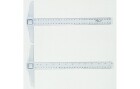 Linex Lineal-Set Zeichenschiene 30 cm, transparent, Länge: 30