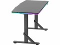 Ultradesk Gaming Tisch Iron, Beleuchtung: Ja, Höhenverstellbar: Ja