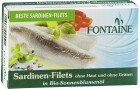 Fontaine Konserven Sardinen-Filets in Sonnenblumenöl 120 g