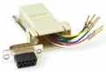 MicroConnect DafixXpand - Serieller Adapter (DTE) - DB-9 (W) zu RJ-45 (W
