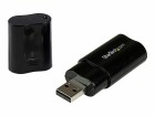 STARTECH .com USB Sound Card - 3.5mm Audio Adapter