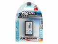 Ansmann Akku 9V E-Block Typ 300 Blister 270 mAh