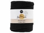 lalana Wolle Macrame rope 2 mm, 500 g, Schwarz