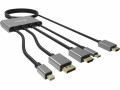 Sandberg All-in-One Display Adapter Hub, Microsoft Zertifizierung