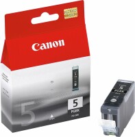 Canon Tintenpatrone schwarz PGI-5BK PIXMA iP 5200 26ml, Kein