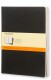 MOLESKINE Notizheft Cahier XL    25x19cm - 705014    liniert, schwarz       3 Stück