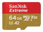 SanDisk Extreme - Flash-Speicherkarte - 64 GB - A2