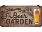 Nostalgic Art Schild Welcome to the Beer 20 x 10