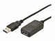 Digitus ASSMANN - USB-Verlängerungskabel - USB Typ A (W) zu