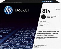 Hewlett-Packard HP Toner-Modul 81A schwarz CF281A LJ Enterprise M630