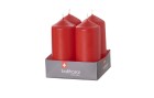balthasar Kerzenset Rot, 4 Stück, Eigenschaften: Herstellungsort CH