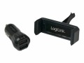 LogiLink - Adaptateur d'alimentation pour voiture - 10 Watt
