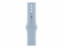 Apple Sport Band 45 mm Hellblau S/M, Farbe: Hellblau