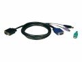 EATON TRIPPLITE USB/PS2 Combo Cable Kit, EATON TRIPPLITE USB/PS2
