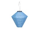 COCON Lampion LED Solar Diamant, Blau, Betriebsart: Solarbetrieb
