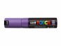 Uni Permanent-Marker POSCA 8 mm Violett, Strichstärke: 8 mm