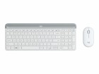 Logitech Tastatur-Maus-Set - MK470 White
