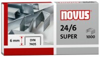 NOVUS     NOVUS Heftklammern 24/6 mm 24/6 040-0026 1000 Stück, Kein