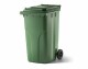 Verwo Kunststoffcontainer mit Deckel 240 l, Grün, Anzahl